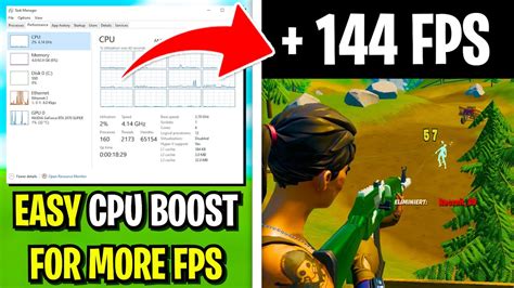 How To Boost Cpu Speed For Gaming Boost Fps And Fix Stutters Youtube