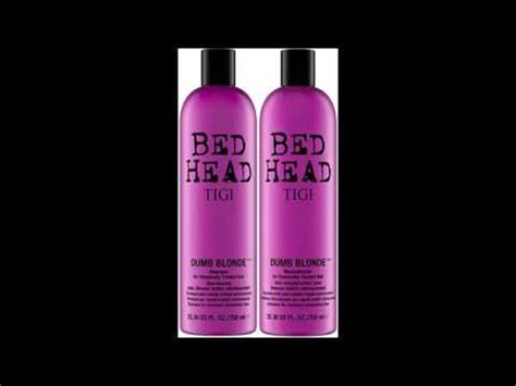 TIGI Bed Head Dumb Blonde Shampoo And Reconstructor Conditioner Duo 25