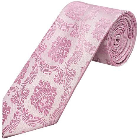 Dusty Pink Paisley Classic Men S Tie