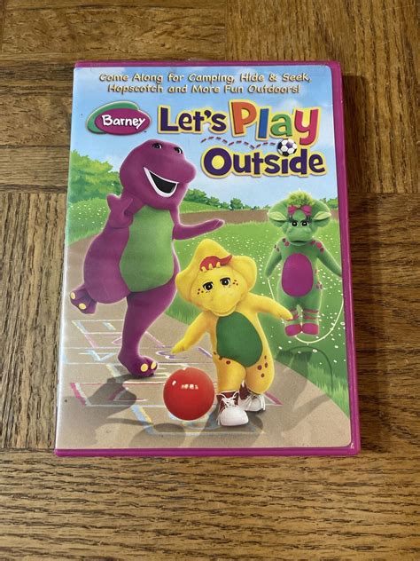 Barney Lets Play Outside Dvd 884487107014 Ebay