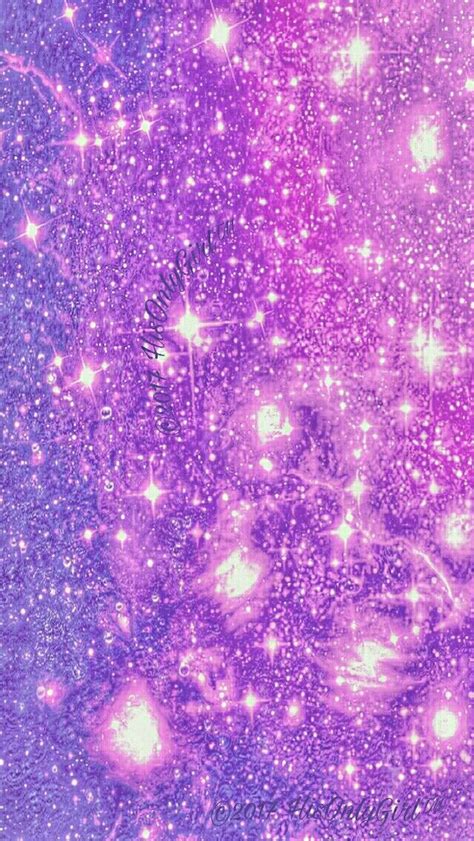 Purple Sparkle Galaxy Wallpaper I Created For The App Cocoppa