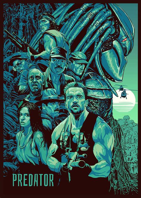 The Predator 2018 Film Posters（the Salutatory Theme On Behance