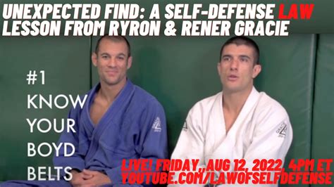 Unexpected Find A Self Defense Law Lesson From Jui Jitsu Experts Ryron