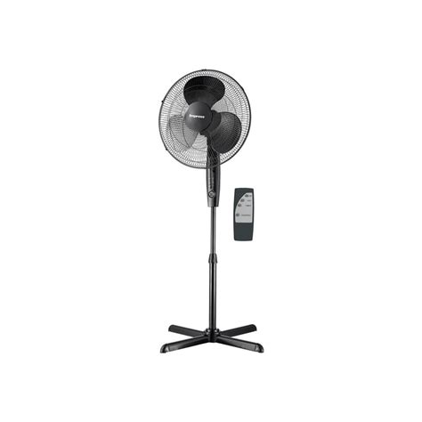 Impress 16 Inch Pedestal Fan With Remote Control And Timer Black