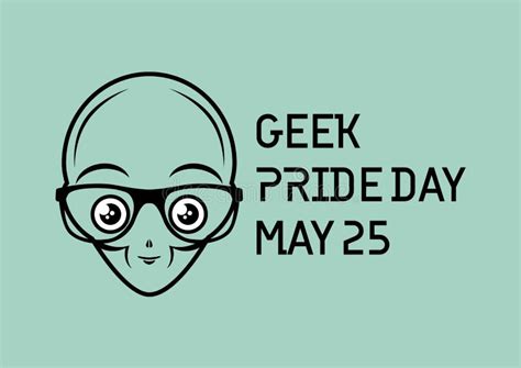 Geek Pride Day Vector Stock Vector Illustration Of Party 183540085