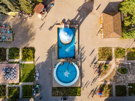 Top 60 Water Fountain Top View Stock Photos Pictures And Images Istock