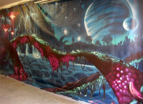 Avatar Scenery Nz Murals And Graffiti Art