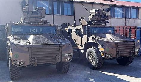 World Defence News Dga Delivers 4 New Vbmr L Serval Armored Vehicles