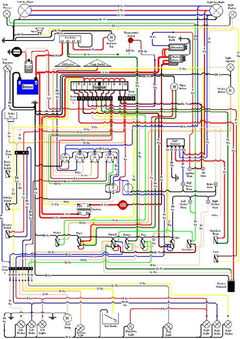 Electrical schematic & wiring diagrams. WESTFIELD - Car Manual PDF, Wiring Diagram & Fault Codes DTC