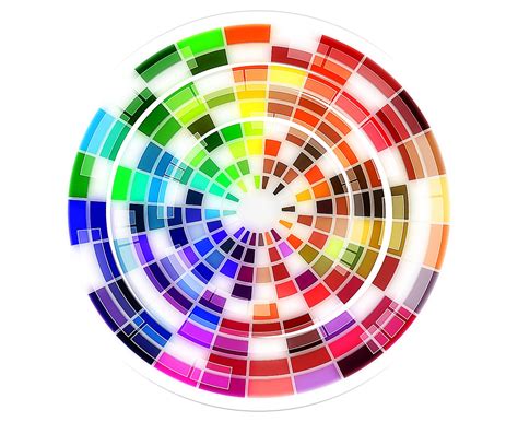 Colour Wheelpatterncolor Wheelrainbowcolorful Free Image From