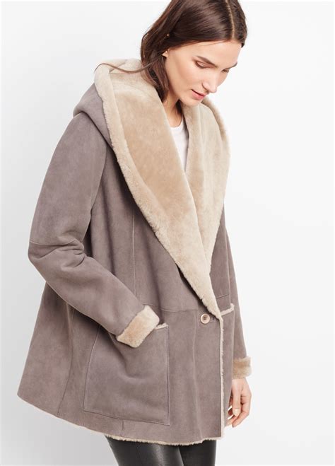 Genuine Shearling Coat Han Coats