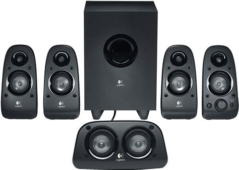 Logitech Z506 51 Surround Sound Speakers Black Retail Wootware