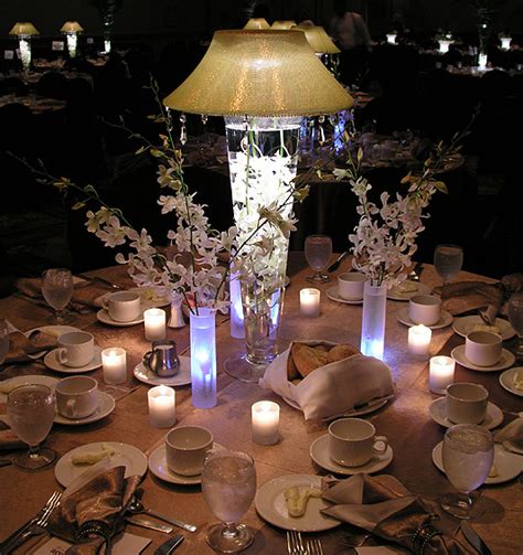Wedding reception hall with decor including candles and cutlery. Lux Wedding Decor: Luxury Wedding Decoration Ideas