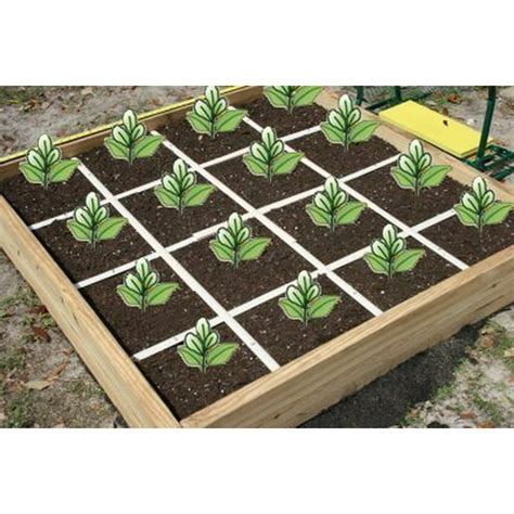 Mr Garden 4ftx4ft Grid Kit For Raised Bed Square Foot Garden