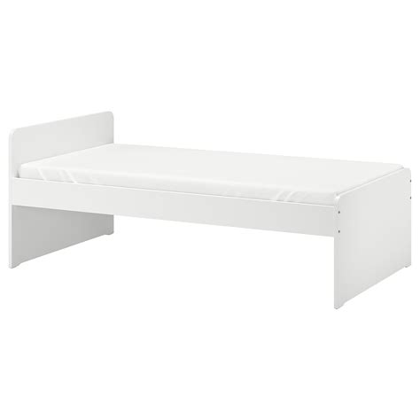 SlÄkt Bed Frame White Ikea