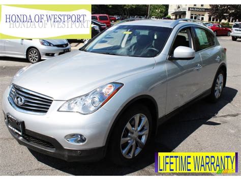 2011 Liquid Platinum Infiniti Ex 35 Journey Awd 81583589 Photo 1