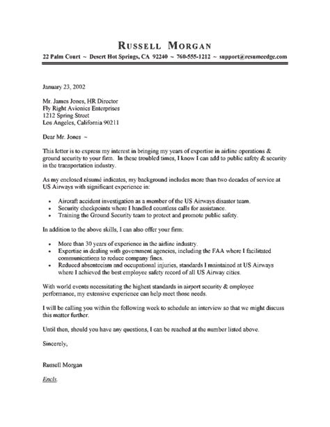 Why this is a great example of. Resume Cover Letter: Free Cover Letter Example