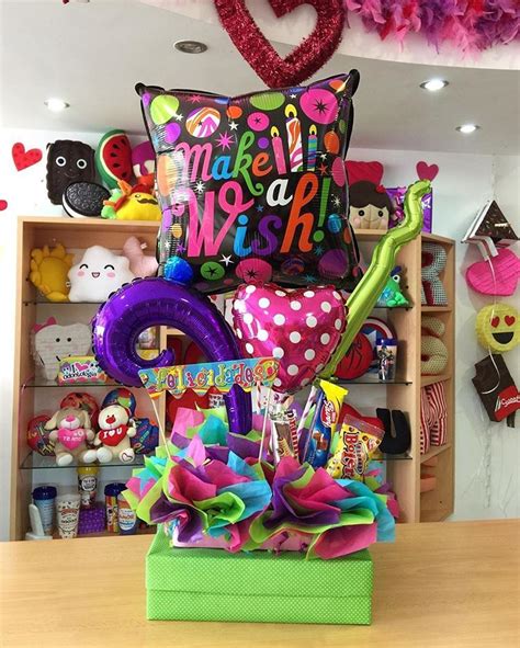 Mejores regalos sorpresa ✅, precio, opiniones y características. Pin de Milagros Monsalve en Arreglos | Globos de ...