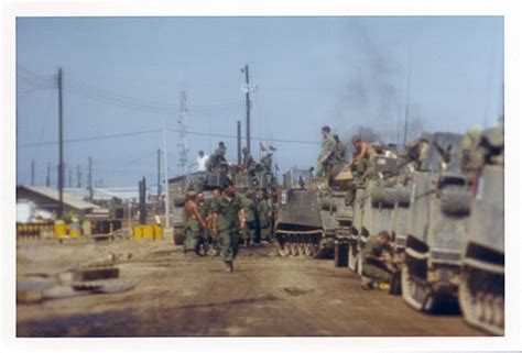 The Base Camp Cu Chi Armored Cavalry In Vietnam 34 Cav 25th Infantry Division