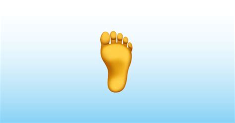 Foot Emoji Variations