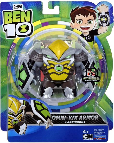 Ben 10 Omni Kix Armor Cannonbolt 5 Action Figure Playmates Toywiz