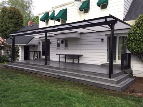 Acrylite Patio Cover And Trex Deck Deck Masters Llc