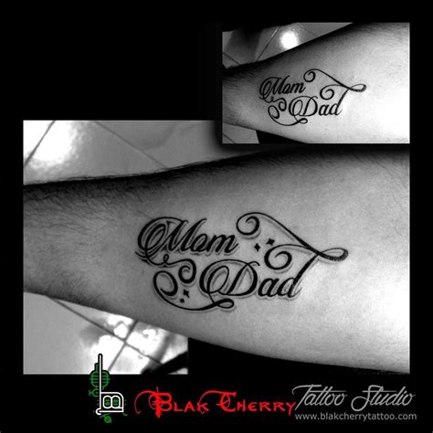30 astonishing mom dad tattoo designs image hd