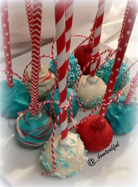 Diy Cat In The Hat Cake Pops And More Dr Seuss Baby Shower