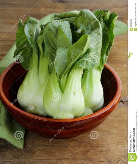Bok Choy Chinese Cabbage Stock Image Image Of Salad