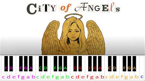 City Of Angels By Em Beihold Piano Letter Notes
