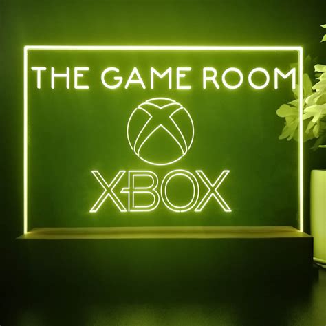 Personalized Xbox Neon Sign Table Lamp Display Pro Led Sign