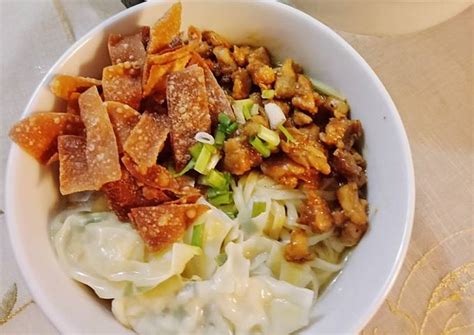 Baru mengumpulkan niat dan baru muncul keinginan membuat siomay ini. Resep Mie ayam + pangsit ala abang abang oleh Lelyta Nurani Pramanda - Cookpad