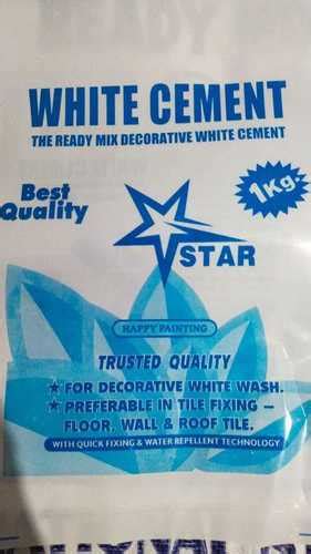 Water Resistant Ultra White Cement Based Wall Putty For Construction