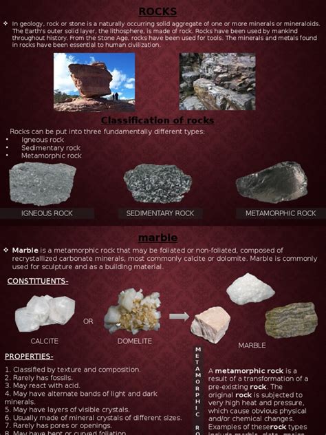Marble Pdf Rock Geology Geology