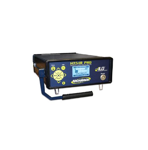 • internal leak source enables calibrations to be made quickly and easily. Bacharach H25-IR PRO Gas Leak Analyzer