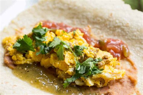 Chorizo Breakfast Tacos Recipe Easy Delicious Breakfast Idea