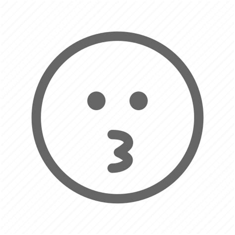 Emoji Emoticon Kiss Love Smiley Icon Download On