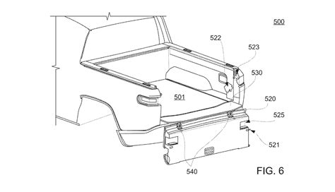 Rivian Patents Tailgate With Gooseneck Hinges Auto Recent