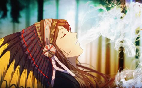 Native American Anime Girl