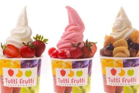 Tutti Frutti Frozen Yogurt Arrive En France