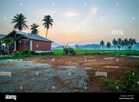 Scenery Of The Countryside In Malaysia Stock Photo Alamy