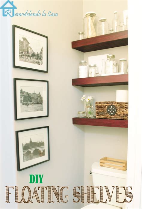 I feel like this nook and these shelves were mfeo (made for each other). Inspiring DIY Decor Projects