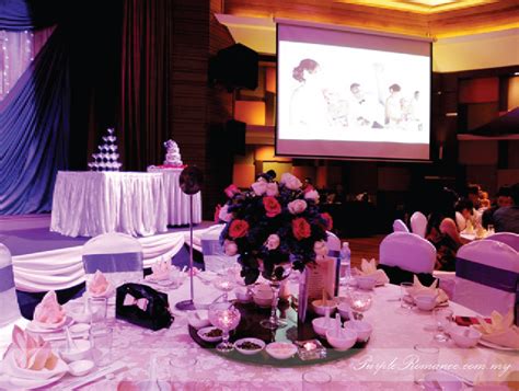 או uncategorized, royal lake club kuala selangor, מלזיה, שעות פתיחה royal lake club, כתובת, ביקורות, טלפון צילום. Purple & White Wedding Decoration @ Banquet Hall Royal ...