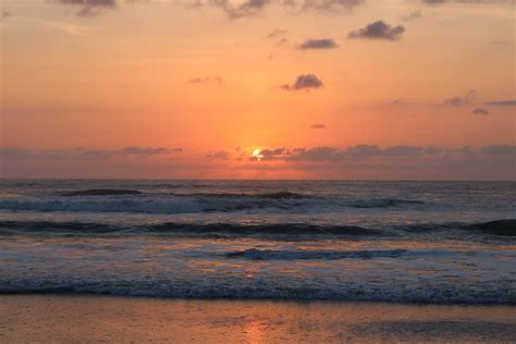 Summer sunrise, seascape free image