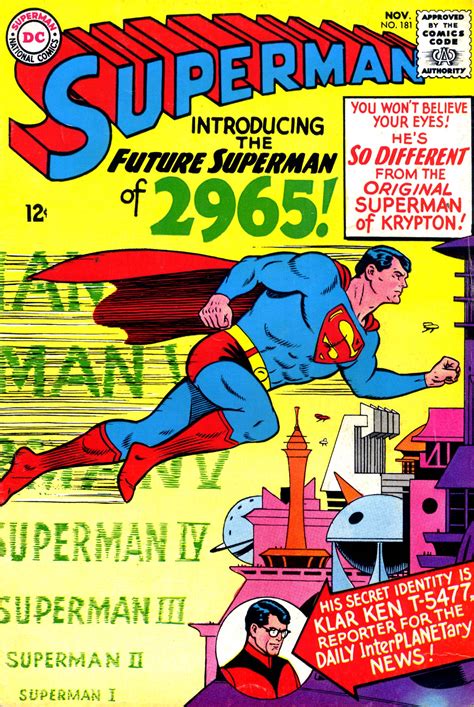 Read Online Superman 1939 Comic Issue 181