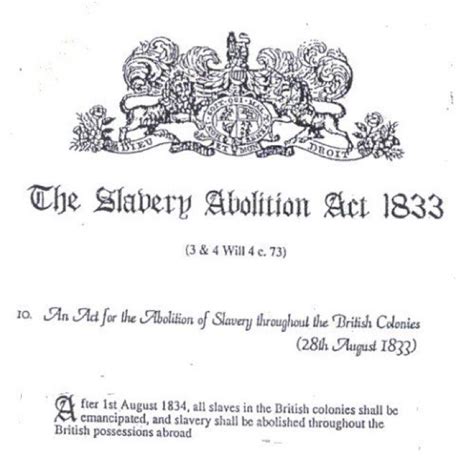 Britain Officially Outlawed Slavery On This Day In 1834 Face2face Africa