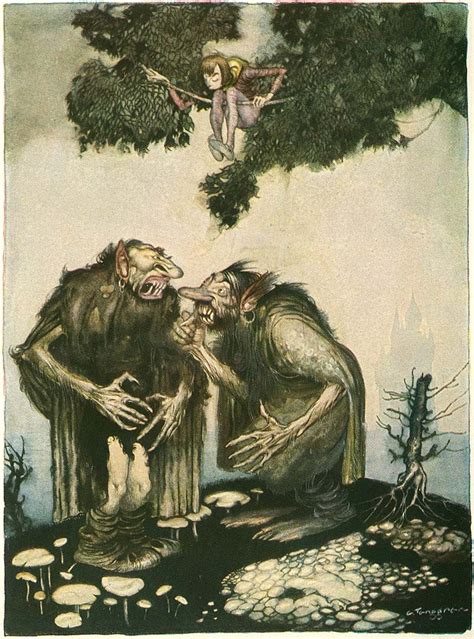 Illustration Gustaf Tenggrens Grimms Fairy Tales
