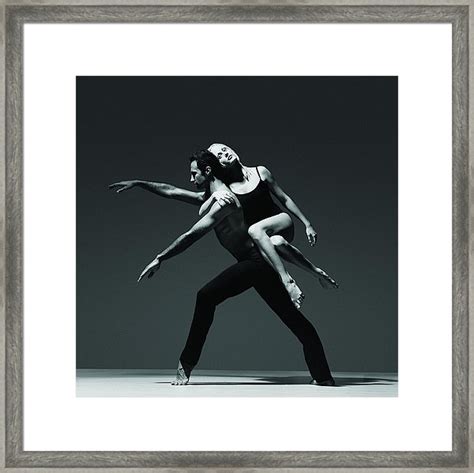 Female Dancer Holding Onto The Back Of Photograph By Chris Nash