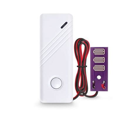 Of water and produces a loud 110 db alarm that can be heard throughout the house to provide an effective early warning system. Water Leak Detector - Water Sensor Alarm for DIY Smart ...