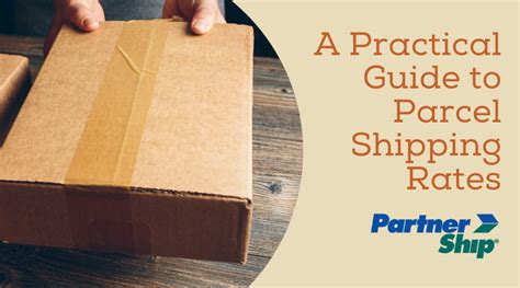 A Practical Guide To Parcel Shipping Rates PartnerShip